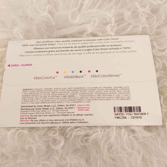 Any 2/$20 Wood You Rather Color Street Nails Fall - Picture 3 of 3